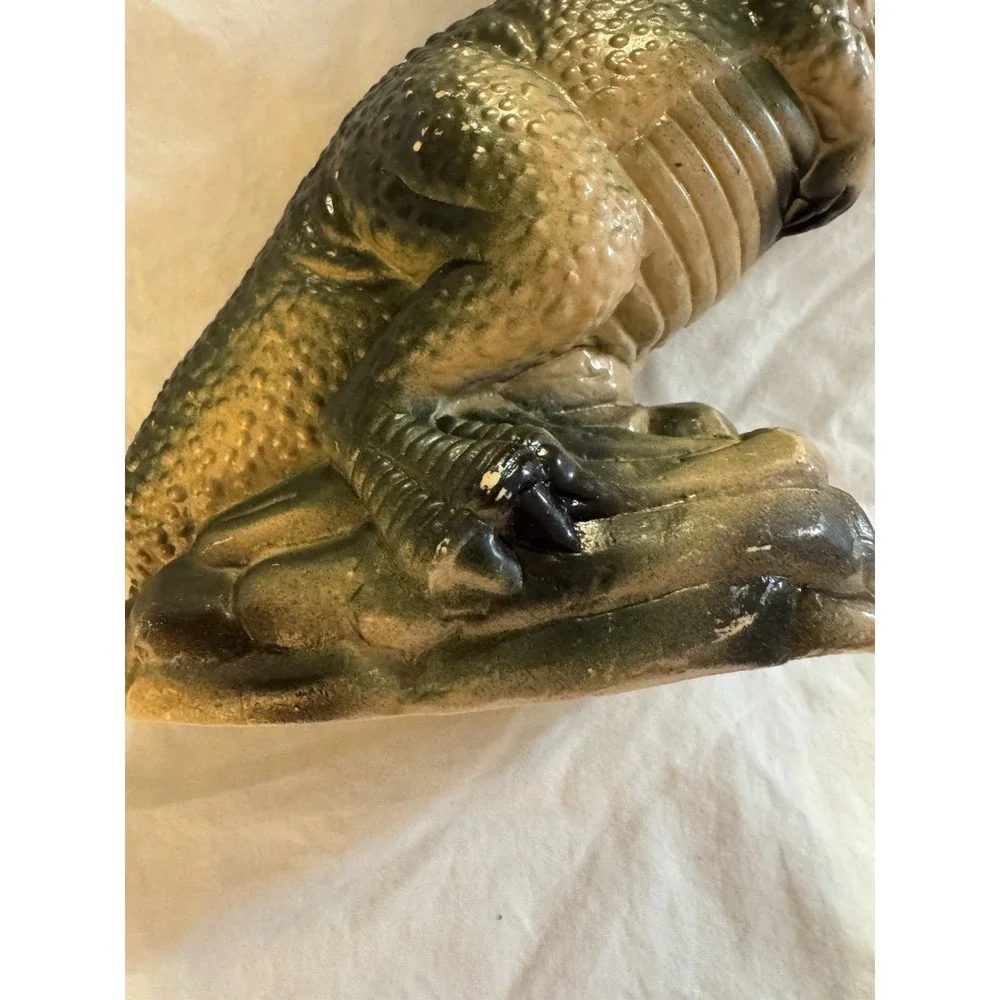 Vintage T-Rex Blow Mold Bank,‎ See Pictures For Wear
